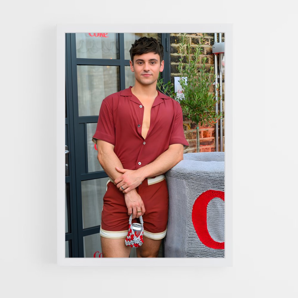 Poster Tom daley must – affiche Plongeon depuis une plateforme (vue 3)